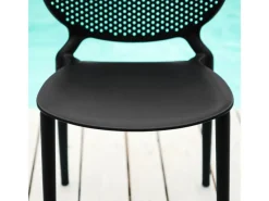 Homestyle4u Gartenstühle|Gartenstuhl 4er Set in 2470