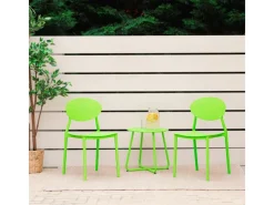 Homestyle4u Gartenstühle|Gartenstuhl 4er Set in 2451