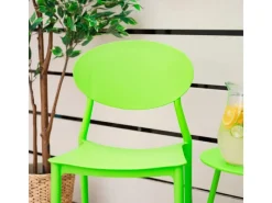 Homestyle4u Gartenstühle|Gartenstuhl 4er Set in 2451