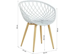 Gartenstuhl 4er Set in 2819*Homestyle4u Online