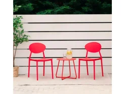 Homestyle4u Gartenstühle|Gartenstuhl 4er Set in 2450