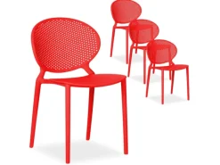 Homestyle4u Gartenstühle|Gartenstuhl 4er Set in 2469