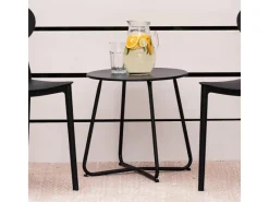 Gartentisch Beistelltisch Rund in 45 cm 2486*Homestyle4u Outlet