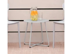 Gartentisch Beistelltisch Rund in 45 cm 2487*Homestyle4u