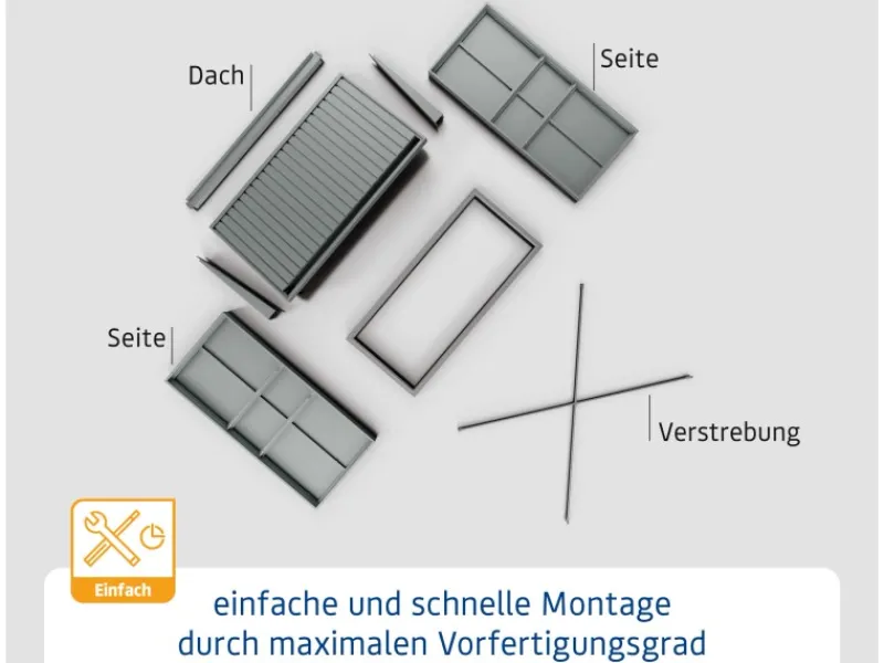 Hörmann Kaminholzregale|Kaminholzregal Elegant-V Typ 2 aus Metall RAL9007 aluminium