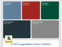 Kaminholzregal Elegant-V Typ 2 aus Metall RAL5014*Hörmann New