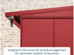 Hörmann Kaminholzregale|Kaminholzregal Elegant-V Typ 1 aus Metall RAL3004