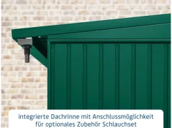 Kaminholzregal Trend-V Typ 1 aus Metall RAL6005*Hörmann