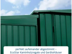 Kaminholzregal Trend-V Typ 1 aus Metall RAL6005*Hörmann