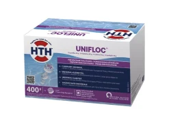 Poolpflege|HTH UNIFLOC 400g Flockungsmittel 40g Tabletten Entfernung Schmutzpartikel Pool