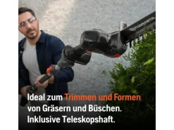 Gartenscheren|Strauchscheren|Husqvarna Akku-Grasschere mit Verlängerung Aspire SE20-P4A ohne Akku & Ladegerät