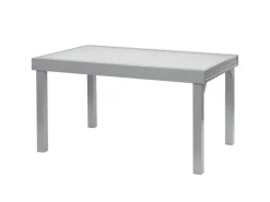 ib style Gartentische|Gartentisch Diplomat XXL 135-270 cm Ausziehbar Aluminium Rostfrei