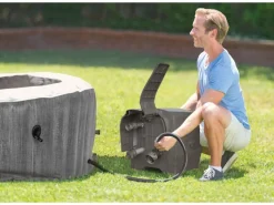 Intex Outdoor Whirlpools|PureSpa Bubble Massage Greywood Deluxe Ø 196 cm x 71 cm
