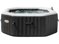 Intex Outdoor Whirlpools|PureSpa Octagon Bubble Jet mit Salzwassersystem Ø 201 cm x 71cm