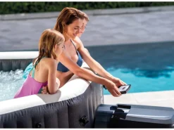 Intex Outdoor Whirlpools|PureSpa Octagon Bubble Jet mit Salzwassersystem Ø 201 cm x 71cm