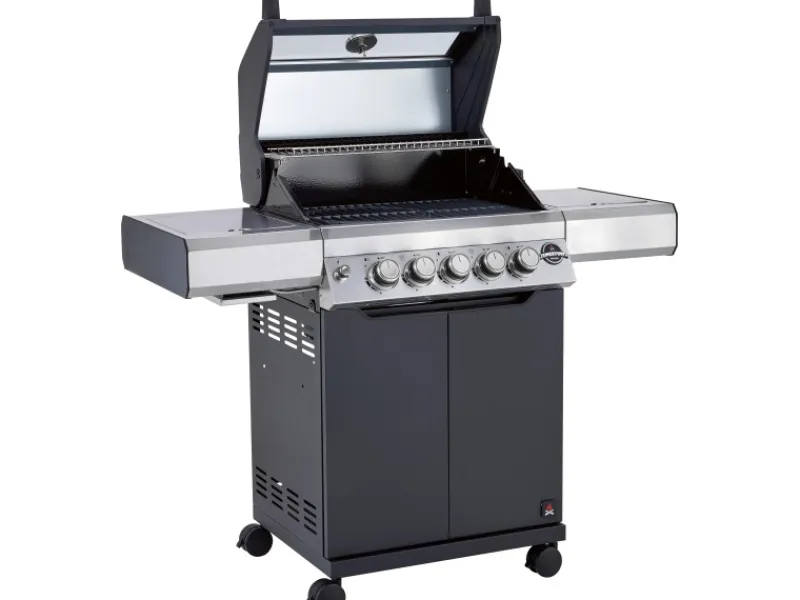 Jamestown-Grill Gasgrills|Jamestown 3-Brenner Gasgrill Knox inkl. Abdeckung + Rotisserie