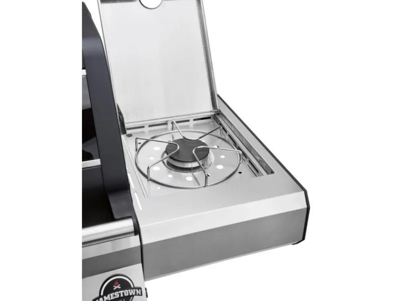 Jamestown-Grill Gasgrills|Jamestown 3-Brenner Gasgrill Knox inkl. Abdeckung + Rotisserie