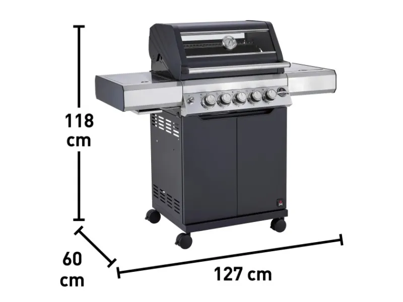 Jamestown 3-Brenner Gasgrill Knox*Jamestown-Grill Hot