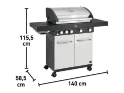 Jamestown-Grill Gasgrills|Jamestown 4-Brenner Gasgrill Maddox