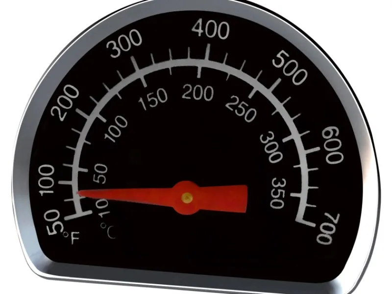 Jamestown-Grill Tischgrills|Jamestown Ersatz-Deckelthermometer f. Jamestown 2-Brenner Gas-Tischgrill Braxton