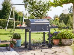 Jamestown-Grill Holzkohlegrills|Jamestown Holzkohle-Grillwagen Jaxon XL