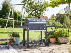 Jamestown-Grill Holzkohlegrills|Jamestown Holzkohle-Grillwagen Jaxon XL