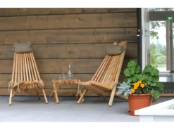 Abstelltisch 54cm x 49cm x 45cm Kiefer Schwarz Beistelltisch*Jardinion Sale