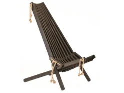 Gartenstuhl mit Verstellbarer Liege Holz Gartenliege*Jardinion Online