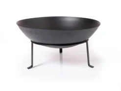 Feuerschale Minnesota aus Metall in Schwarz Ø 50 cm*Jet-Line Best