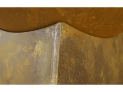 Jet-Line Feuerschalen|Feuersäule mit Feuerschale Fargo in Rostoptik 60 x 71 x 71 cm