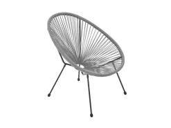 Balkonmöbel Set Ostana 3 Teilig mit Tisch und 2 Sesseln*Juskys Hot