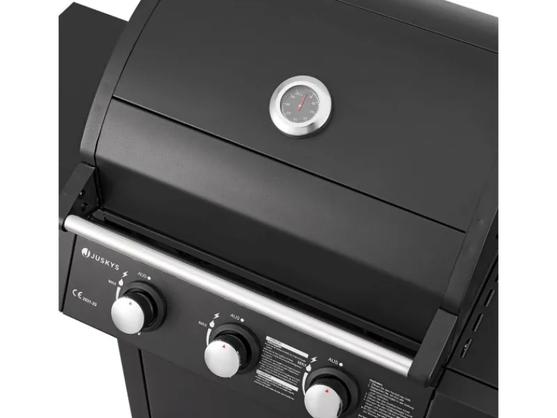 BBQ Gasgrill Louisiana 3 Brenner*Juskys Outlet
