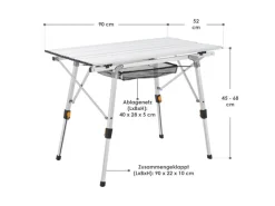 Juskys Campingzubehör|Campingtisch Picco Faltbar