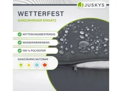 Juskys Sonnenliegen|Faltbare Sonnenliege Lamia Grau Meliert