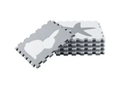 Juskys Outdoor-Spielzeug|Kinder Puzzlematte Timon 36-teilig Pets and Corner