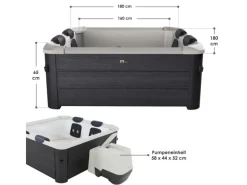Juskys Outdoor Whirlpools|Mspa Whirlpool Oslo Plus