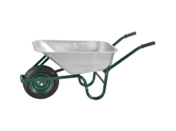 Schubkarre Garden 100L Silber*Juskys Online