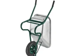 Schubkarre Garden 100L Silber*Juskys Online