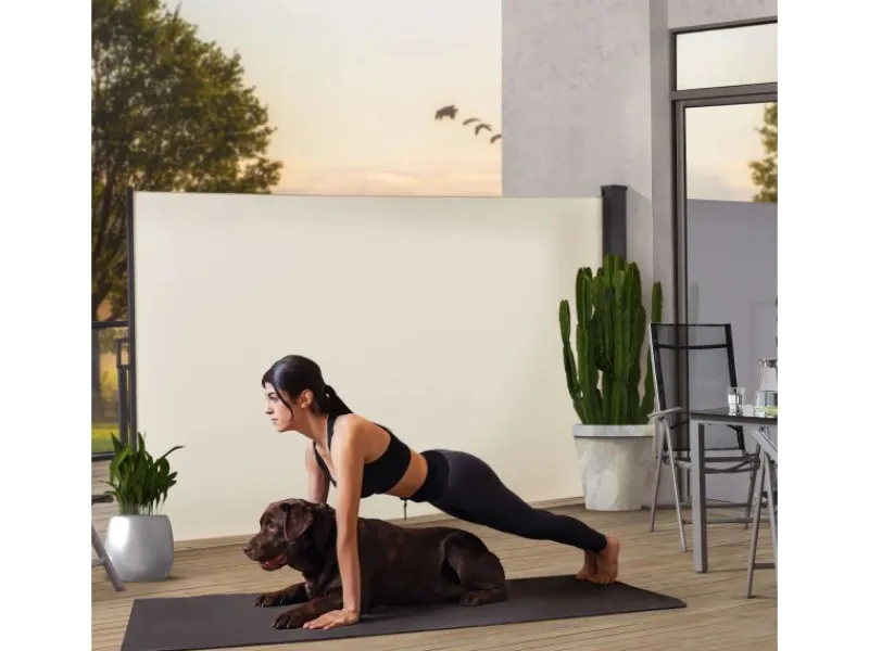 Seitenmarkise Dubai 500 x 160 cm*Juskys Clearance