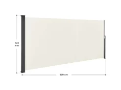 Seitenmarkise Dubai 500 x 160 cm*Juskys Clearance