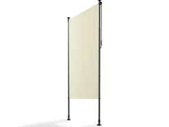 Juskys Balkonmöbel|Senkrechtmarkise Barbados 120 x 310 cm