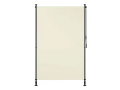 Juskys Balkonmöbel|Senkrechtmarkise Barbados 120 x 310 cm