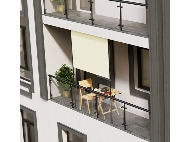 Senkrechtmarkise Barbados 200 x 310 cm*Juskys Best