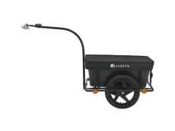 Juskys Campingzubehör|Fahrräder|Transportanhänger Fahrradanhänger 90 Liter