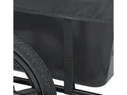 Juskys Campingzubehör|Fahrräder|Transportanhänger Fahrradanhänger 90 Liter