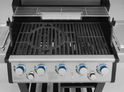 Premium BBQ-Gasgrill Mars 5 Brennern 1 Seitenbrenner 1 Infrarot Edelstahl*Justus Best