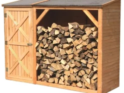 Kaminholzkombination Pforzheim mit Einzelschrank*Promadino Online