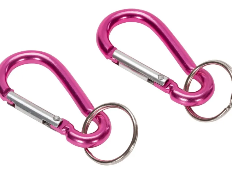 Campingzubehör|Karabinerhaken Aluminium 60 mm 2 Stück