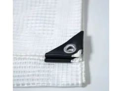 Abdeckplane Leno Extra Reißfest Wasserdicht mit Ösen 240 g/m² 4 x 6 m*Karat Hot