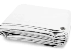 Karat Pool Abdeckung|Abdeckplane Wasserdichte Plane mit Ösen Schutzplane 240 g/m² 1,5 x 6 m